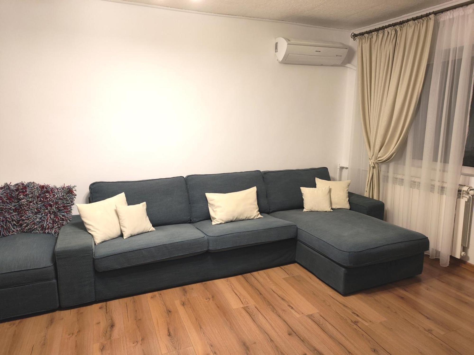 Platinum Apartment - Apartament Cu 3 Camere, 2 Dormitoare, 2 Bai, Bucatarie Complet Utilata, 2 Balcoane Bucarest Exterior foto